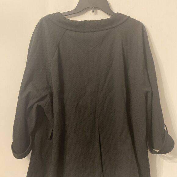 Lane Bryant Blazer Jacket Women's Plus Size 26 3/4 Sleeves Black - Picture 6 of 10